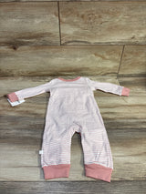 NEW Little Planet Striped Kimono Coverall Pink sz 6m