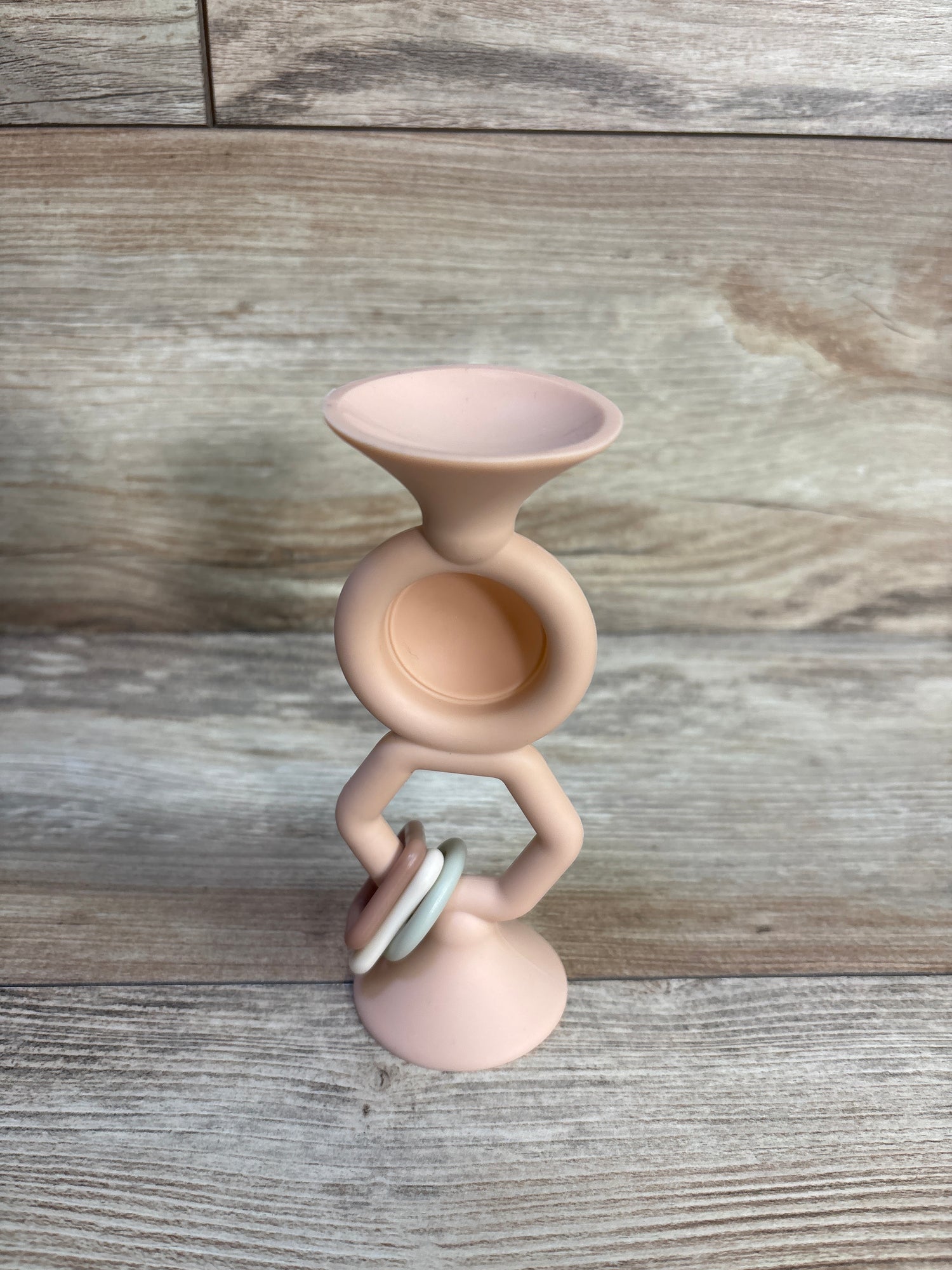 Mushie HexaPop Suction Toy
