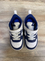 Nike Court Borough Low 2 TD 'White Signal Blue' Sneakers sz 8c