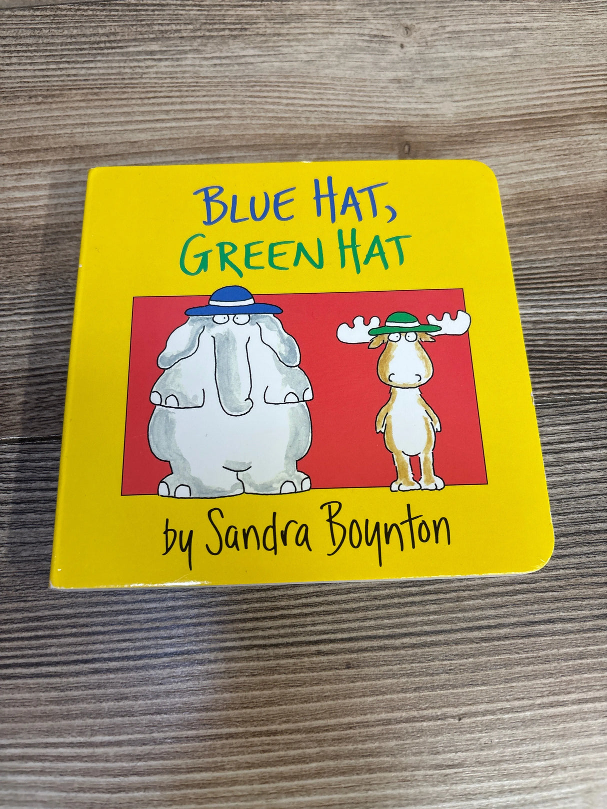 Blue Hat, Green Hat Board Book