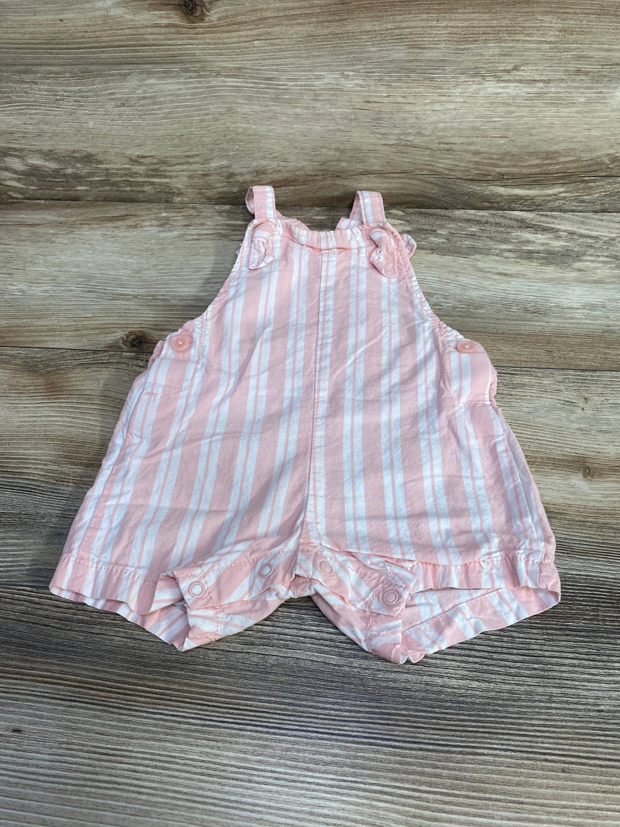 Just One You Striped Shortall Pink sz 9m