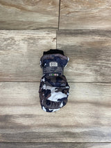 NEW ThermaWear Kid's Ski Grey Camo Mittens