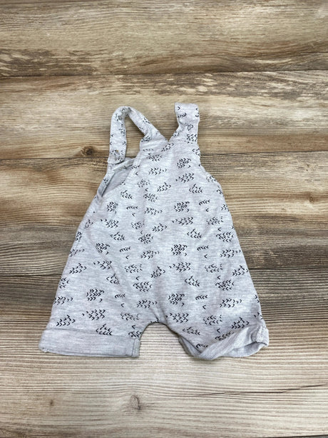 Tahari Grey Shortalls sz 0-3m - Me 'n Mommy To Be