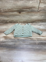 Nicole Miller Quilted Jacket Green sz 6-9m