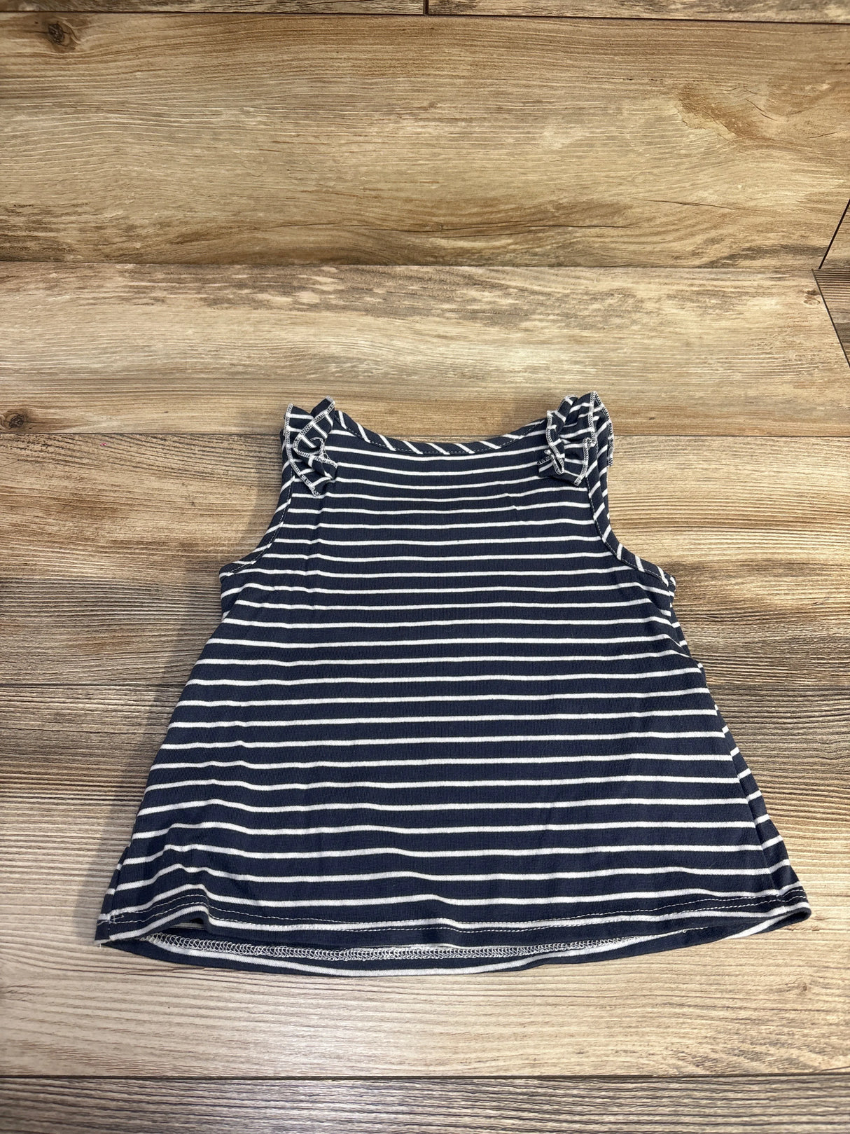 Isaac Mizrahi Striped Watermelon Sequin Tank Top Grey sz 4T - Me n Mommy To Be