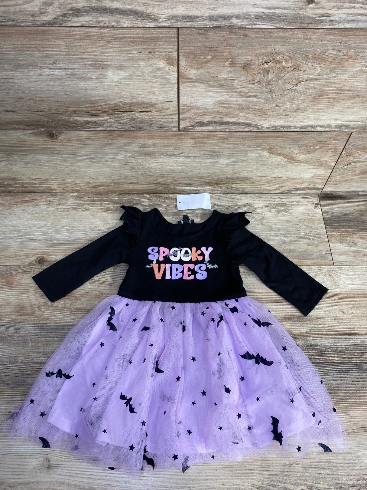 NEW Zunie Spooky Vibes Tulle Dress Black sz 2T