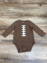 Carter's Football Bodysuit Brown sz 12m
