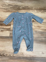 Carter's Floral Thermal Sleeper Blue sz 3m