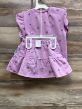 NEW Bluey 2pc Bingo/Bluey Short Sleeve Top and Skort Set Lilac sz 4T