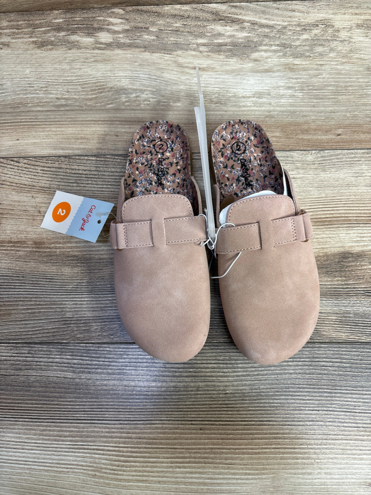NEW Cat & Jack Perry Clogs in Blush sz 2Y