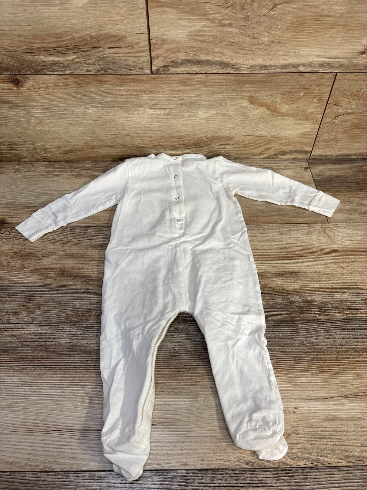 Gucci Cotton Logo Footie Sleeper White sz 6/9m
