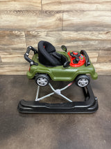 Delta Children Jeep Classic Wrangler 3-in-1 Grow With Me Activity Walker, Green