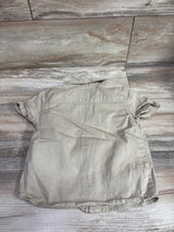 DKNY Button Up Shirt Tan sz 4T