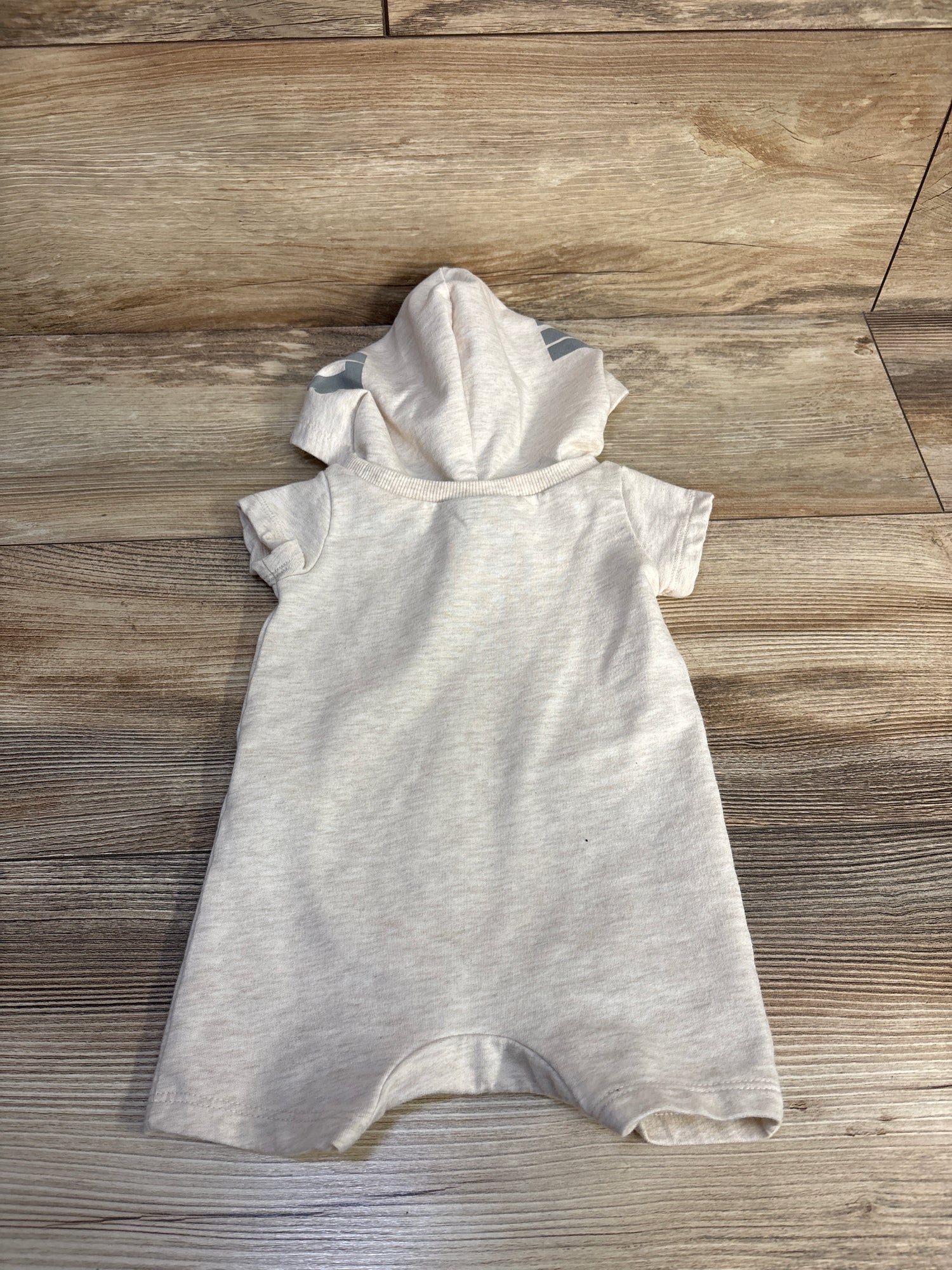 Nike Hooded Shortie Romper Beige sz 3m