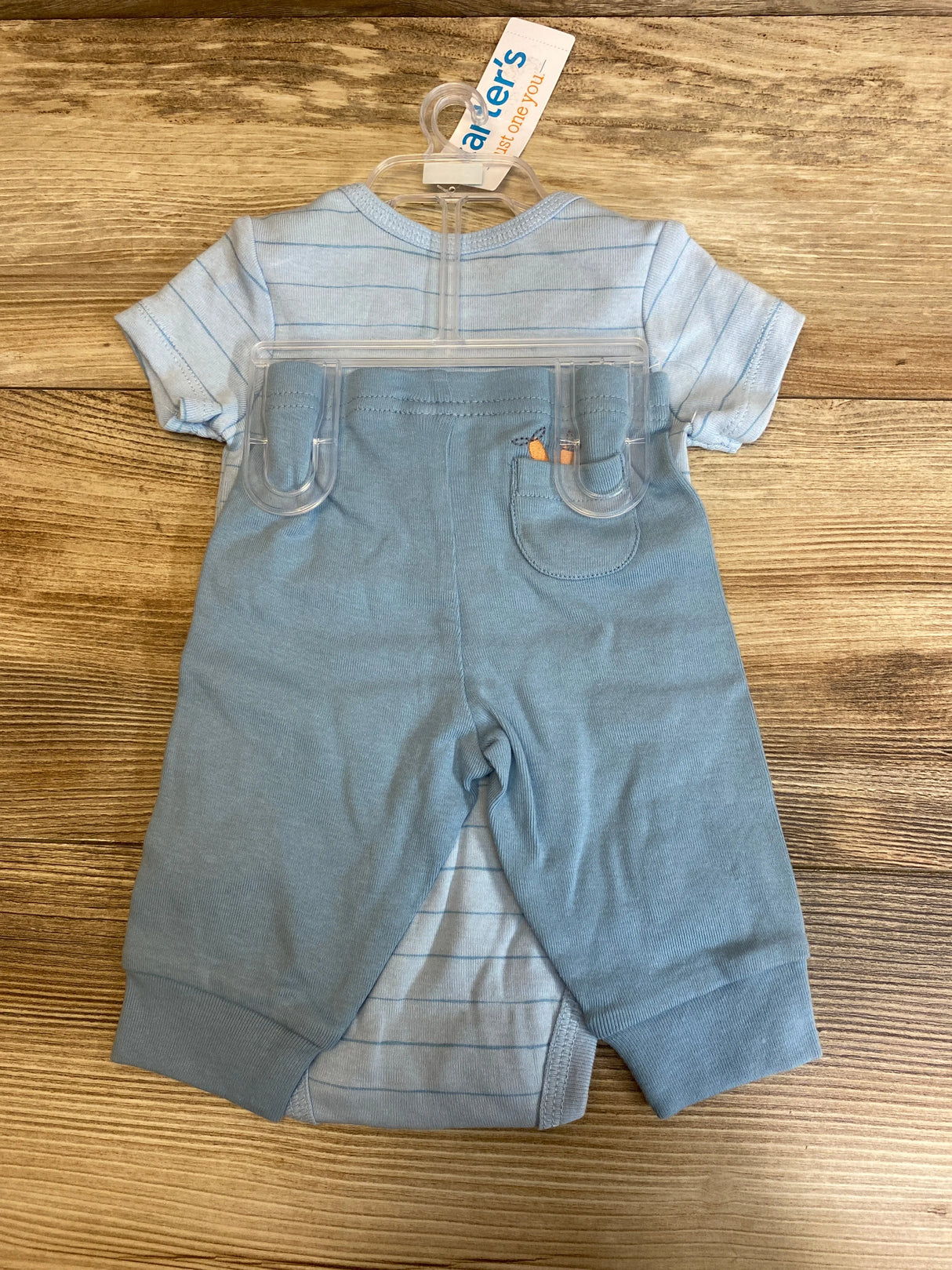 NEW Just One You 2pc What's Hoppin? Bodysuit & Pants Blue sz 3m