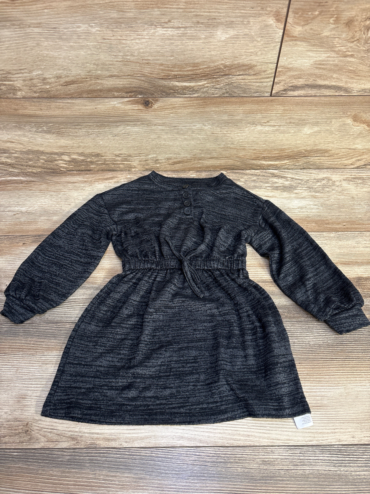 Fabkids Long Sleeve Dress Grey sz 4-5T