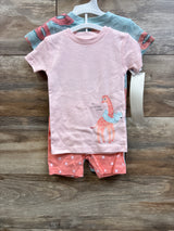 NEW Just One You 4pc Animal Pajama Set Pink sz 18m