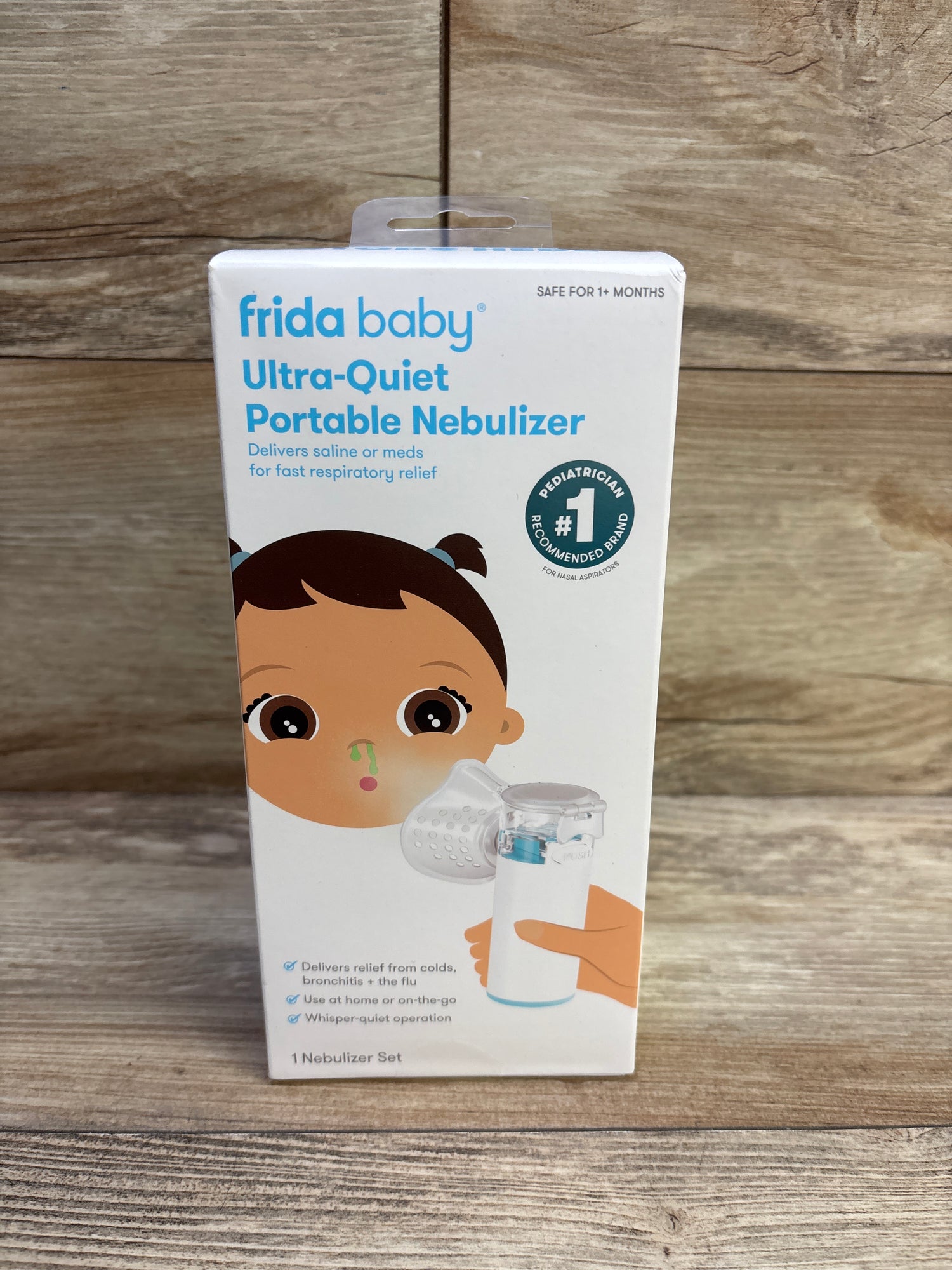 NEW Frida Baby Ultra-Quiet Portable Nebulizer