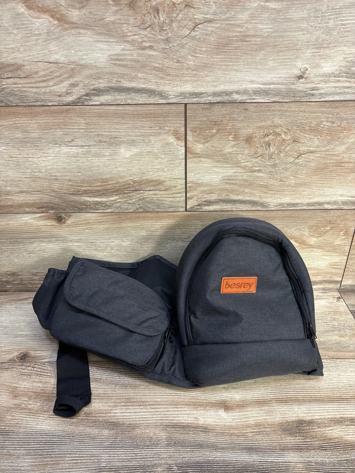 Besrey Hip Seat Carrier, Charcoal