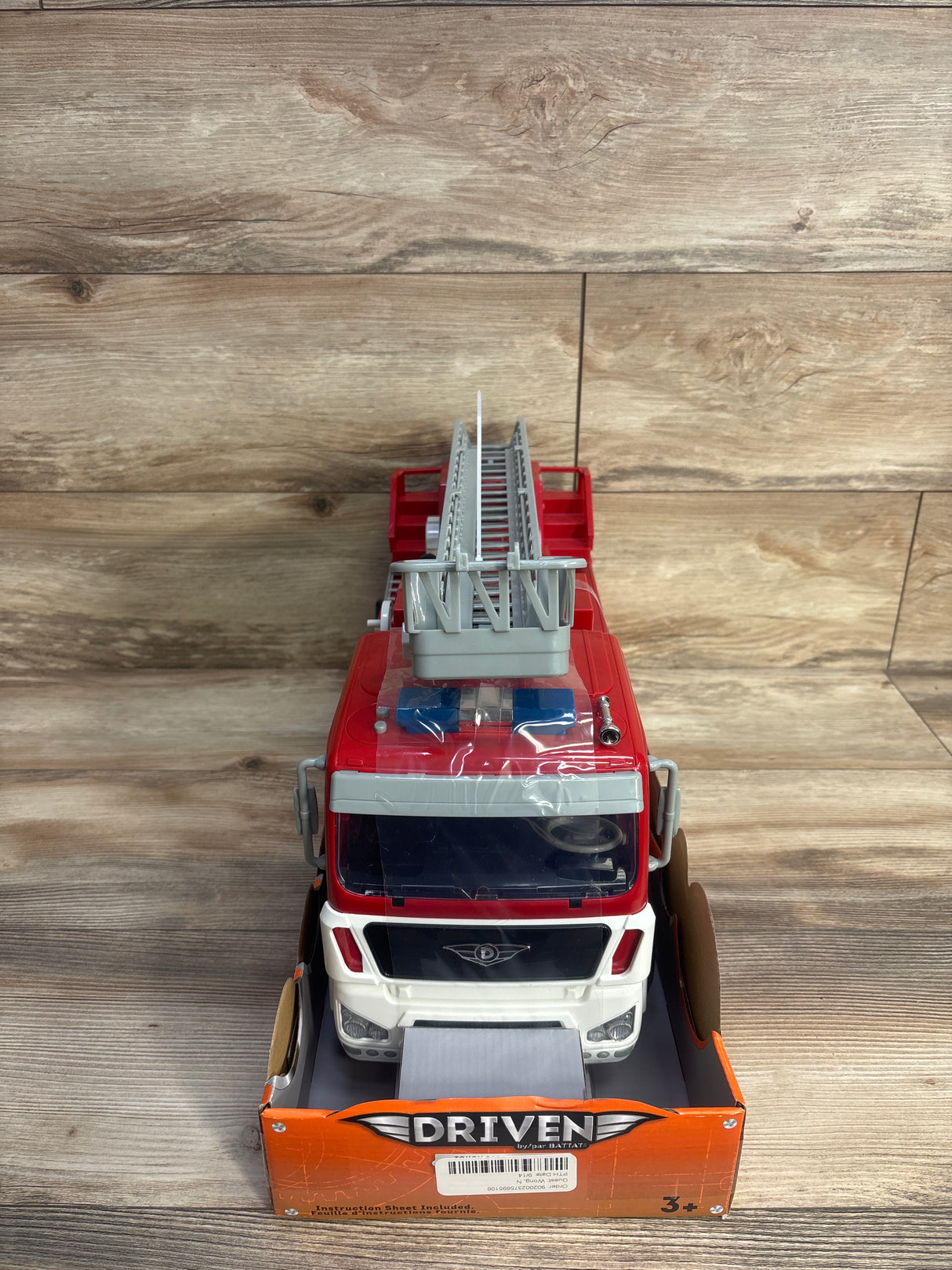 NEW Driven by Battat 19-Inch Fire Truck