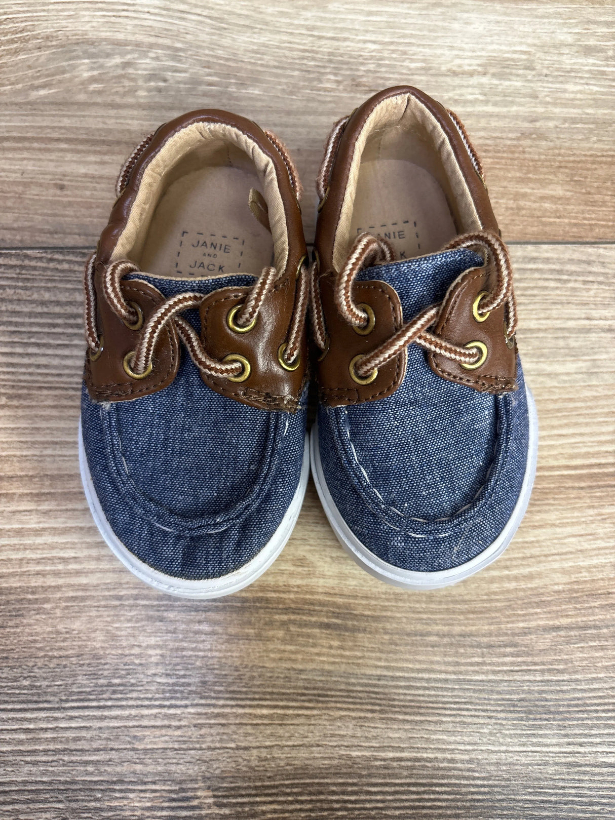 Janie & Jack Colorblock Boat Shoes sz 4c - Me n Mommy To Be