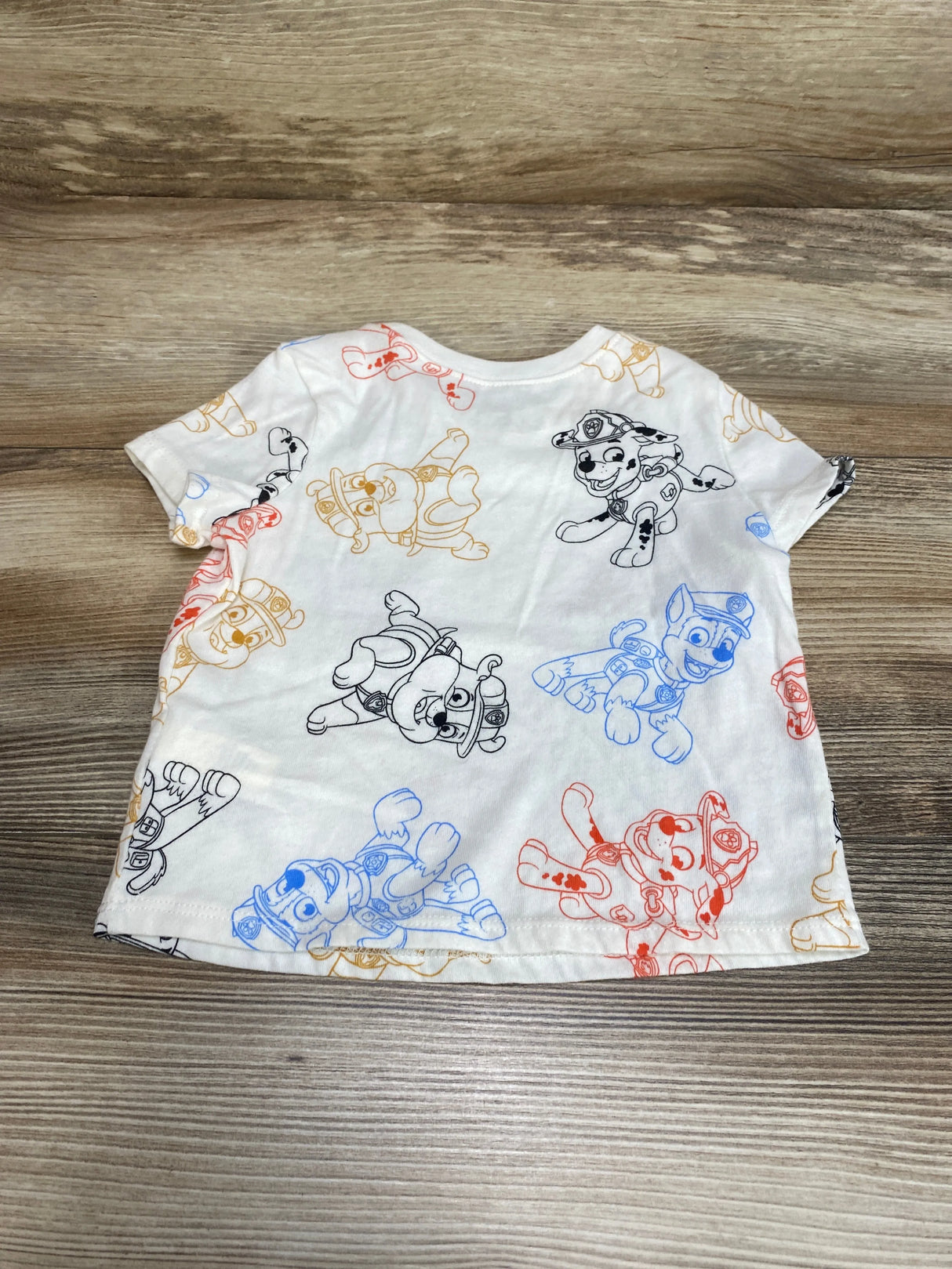 Old Navy Paw Patrol Shirt White sz 12-18m