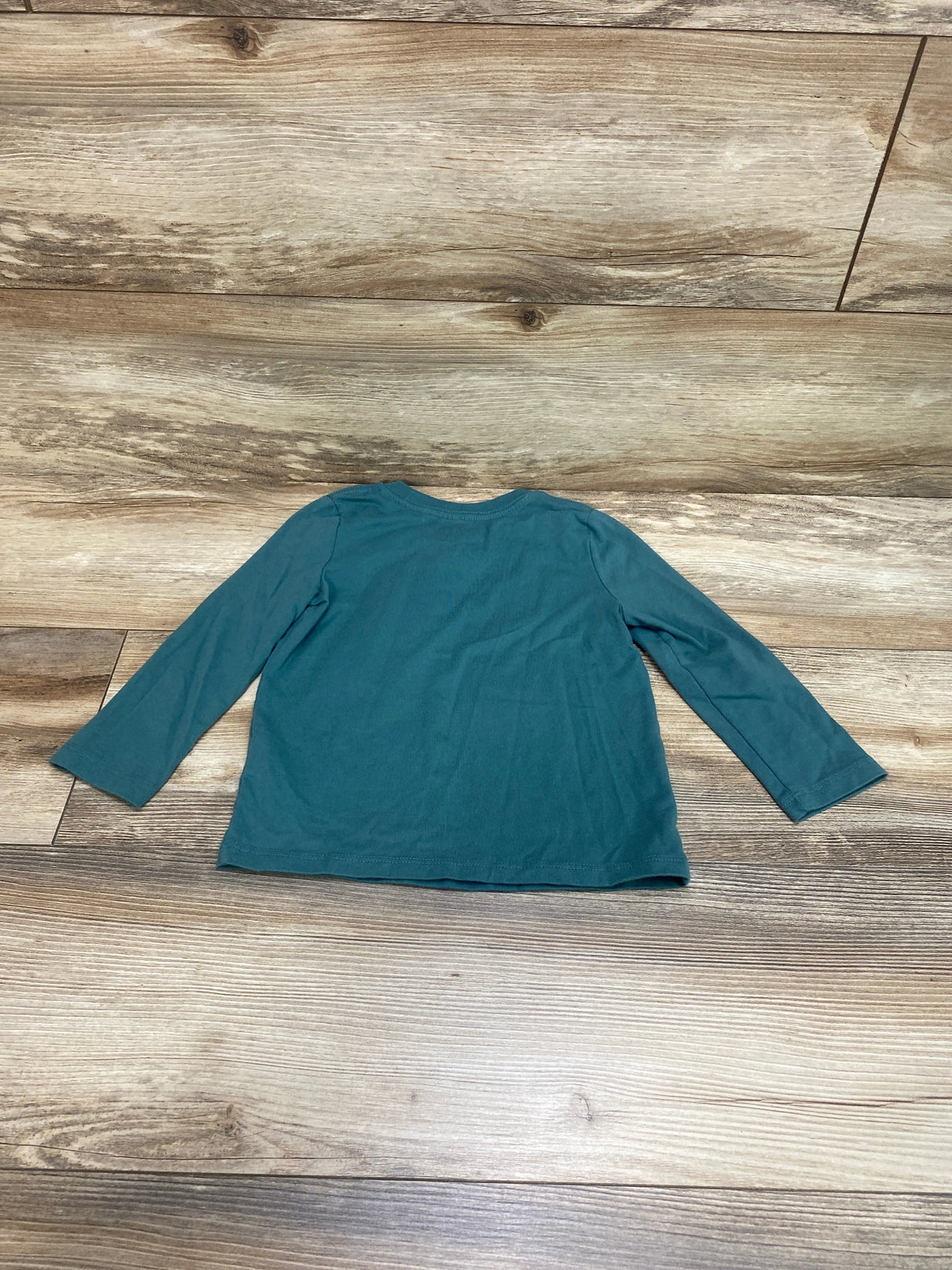 Cat & Jack Rainbow Shirt Green sz 3T