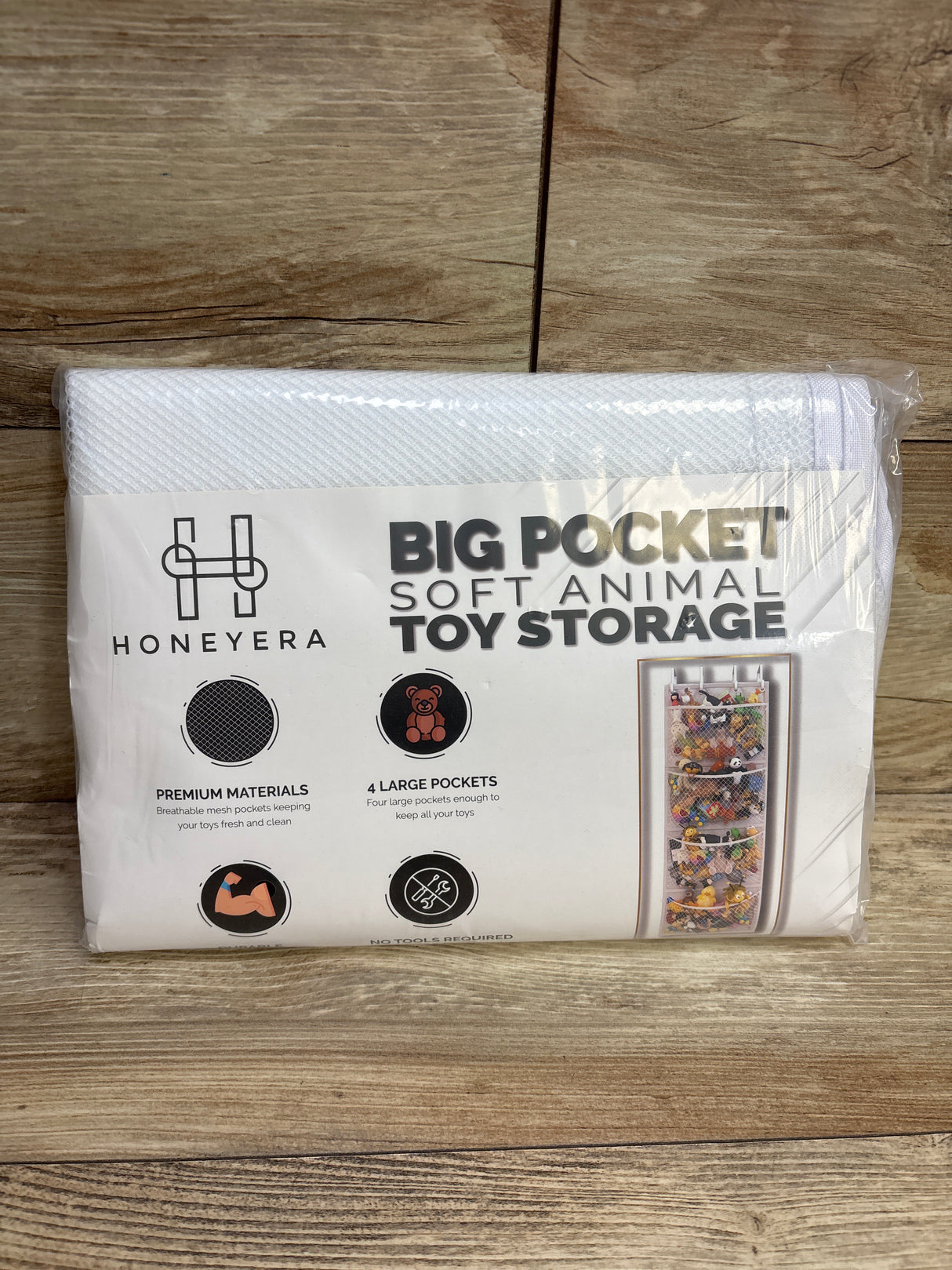 NEW Honeyera Big Pocket Toy Storage