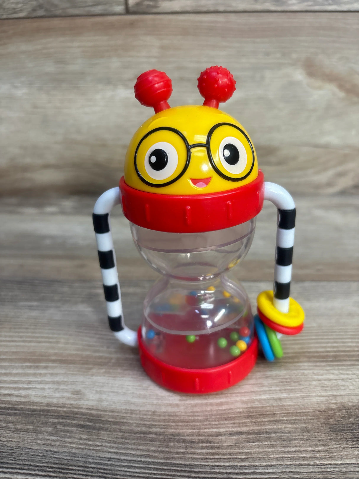 Baby Einstein Cal’s Sensory Shake-Up Rattle