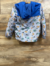 Eddie Bauer Rain Jacket Blue sz 4T