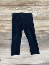 Cat & Jack Glitter Leggings Black sz 18m