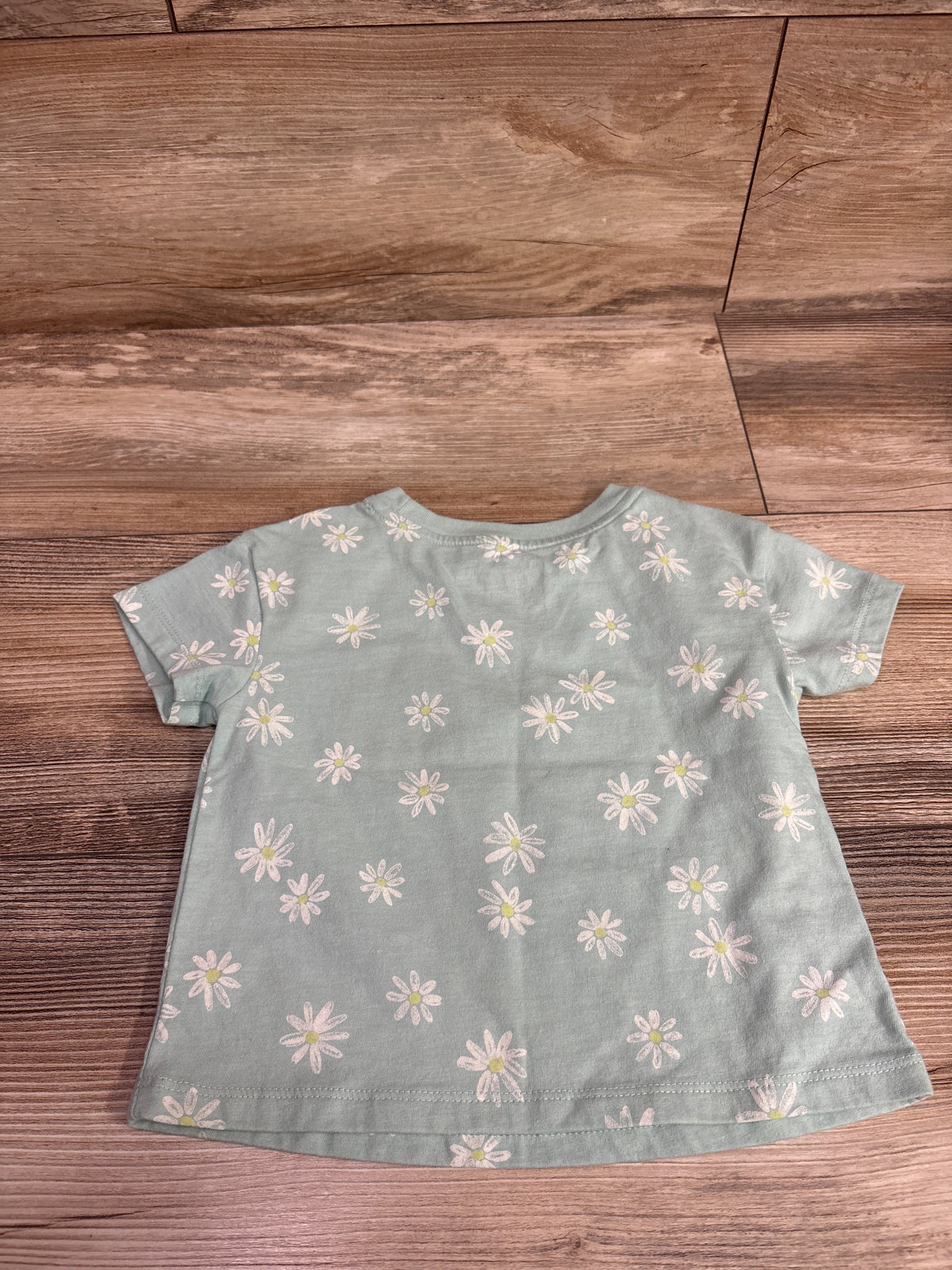 Cat & Jack Floral Shirt Mint sz 2T