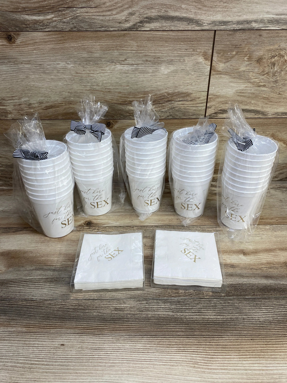 NEW Gender Reveal Cups & Napkins