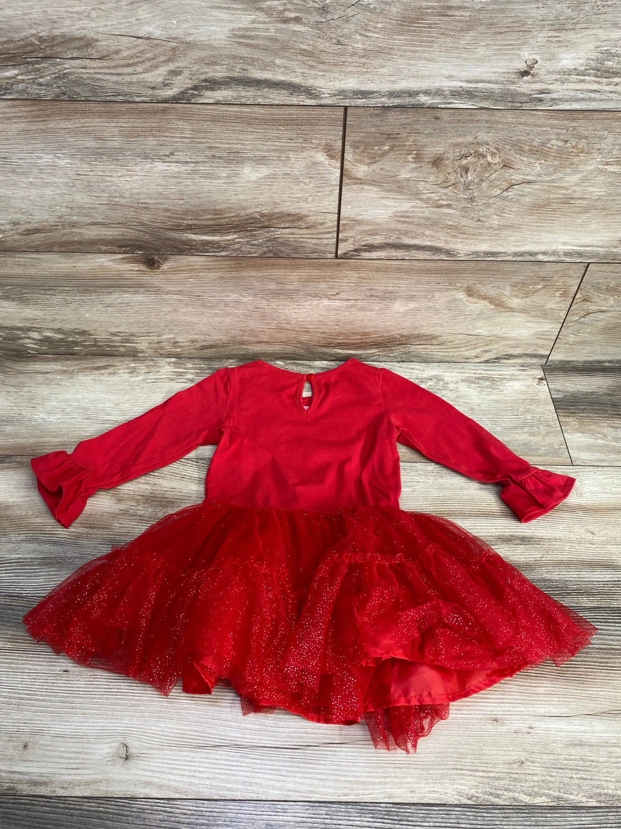Counting Daisies Reindeer Tulle Dress Reda sz 3T