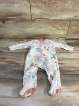 Burt's Bees Baby Organic Sleeper Ivory sz 0-3m