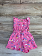 Btween Floral Shortie Romper Pink sz 12m