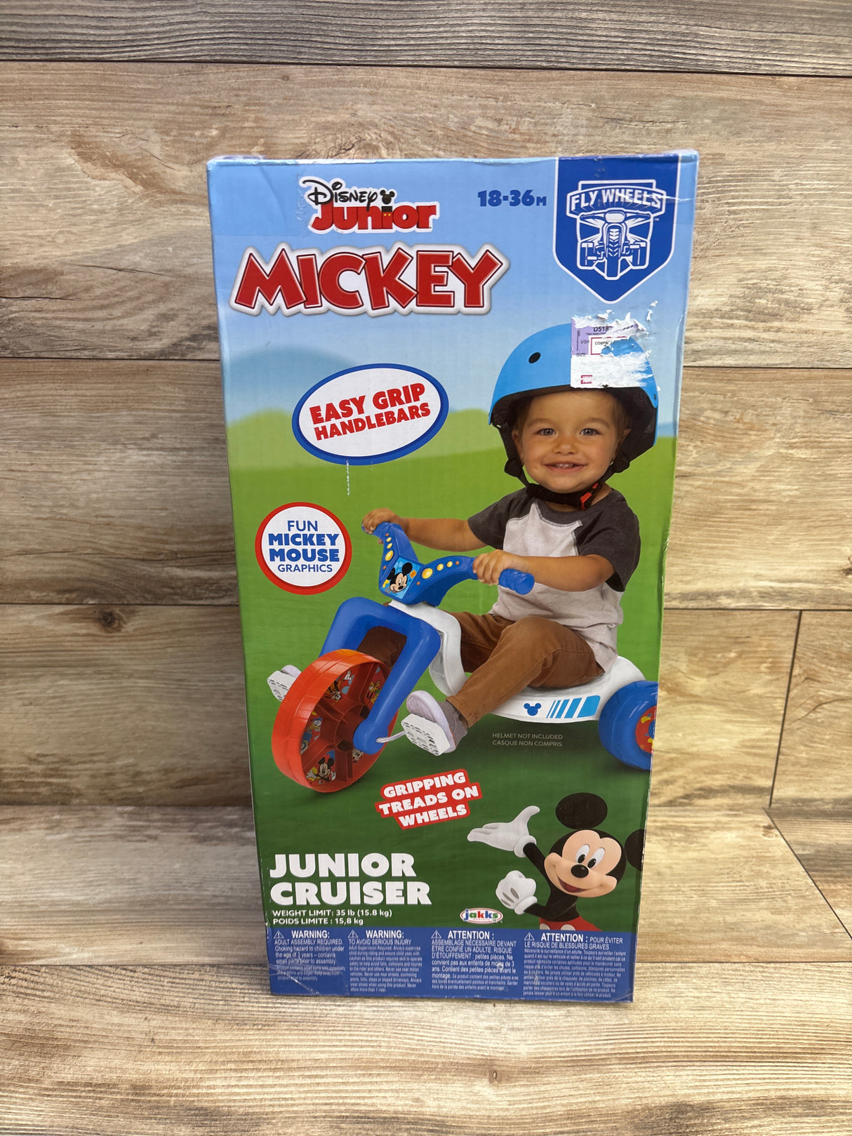 NEW Fly Wheels Junior Cruiser Tricycle 8.5'' Mickey Mouse Ride On