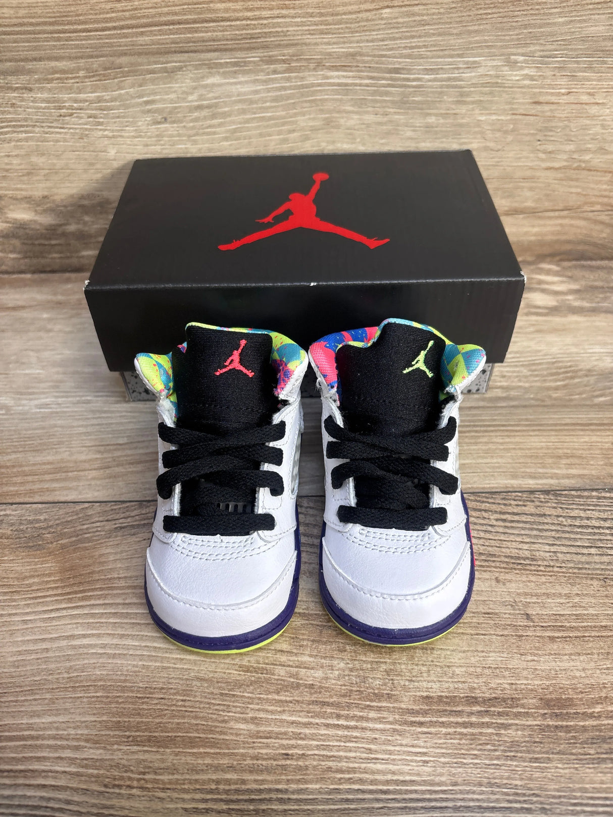 Air Jordan 5 Retro TD 'Alternate Bel-Air' Sneakers sz 4c