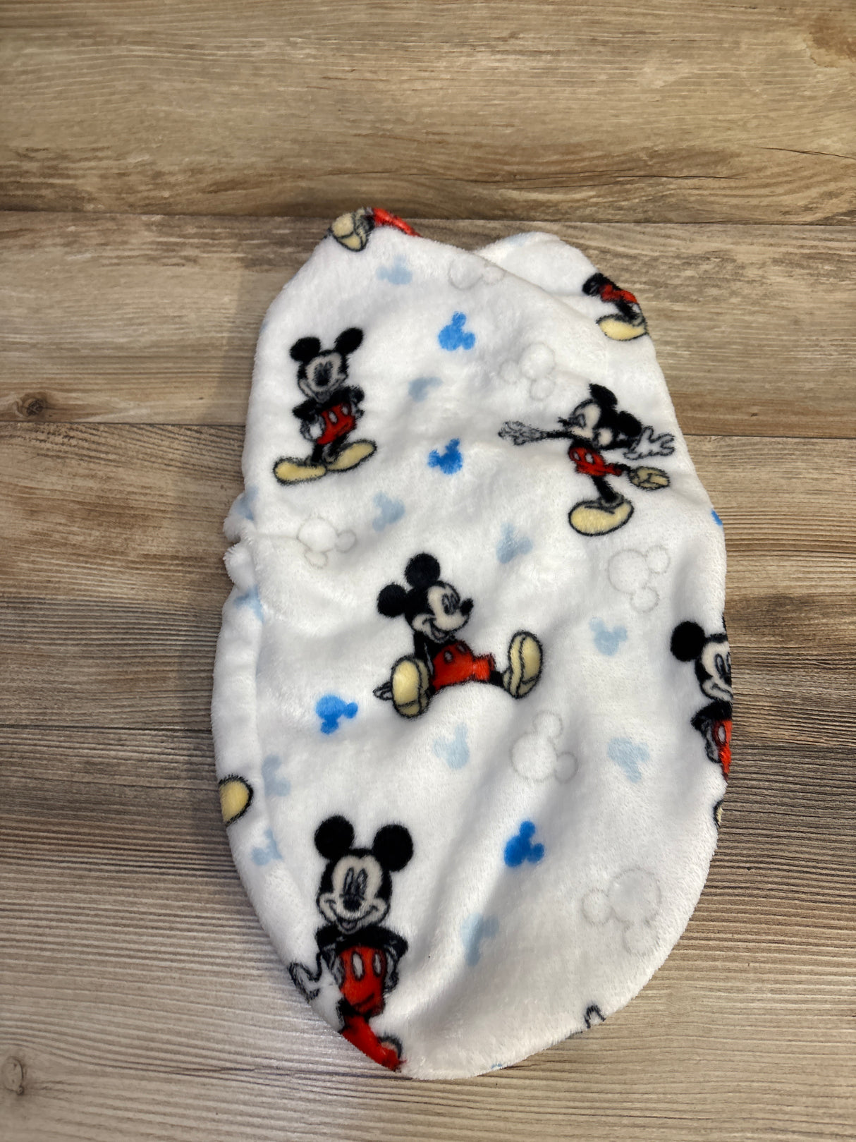 Disney Baby Mickey Mouse Swaddle Sack White sz 0-3
