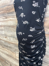 Smallshow Maternity Tank Bodycon Dress Black sz Medium