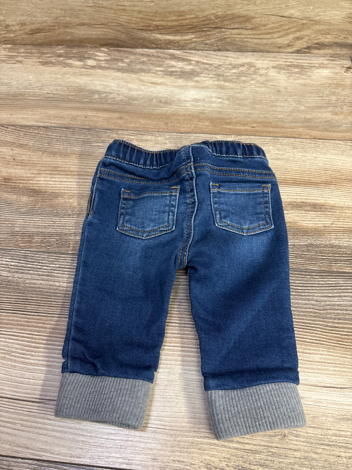 Cat & Jack Drawstring Jeans Blue sz 0-3m