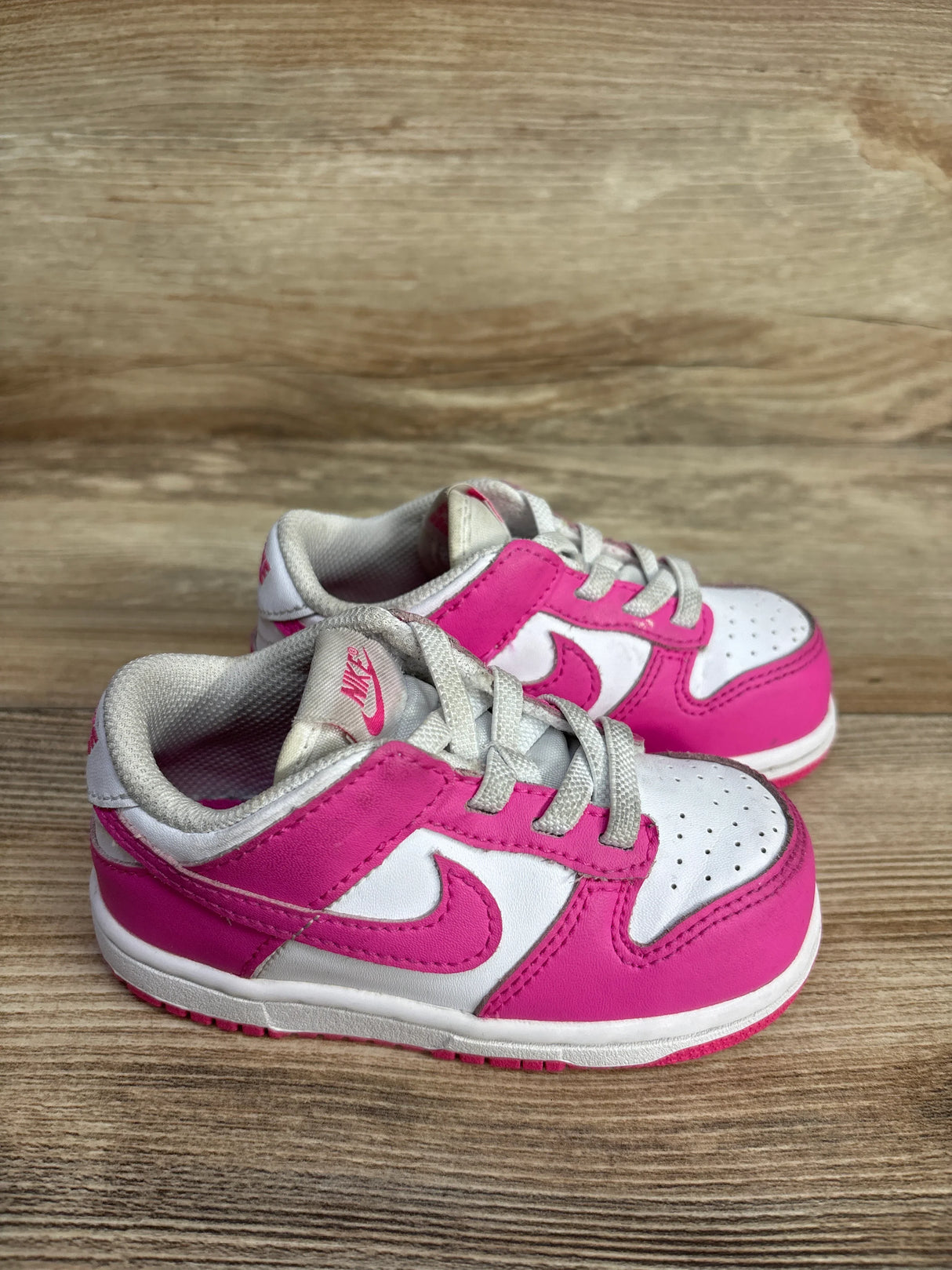 Nike Dunk Low TD 'Laser Fuchsia' Sneakers sz 7c