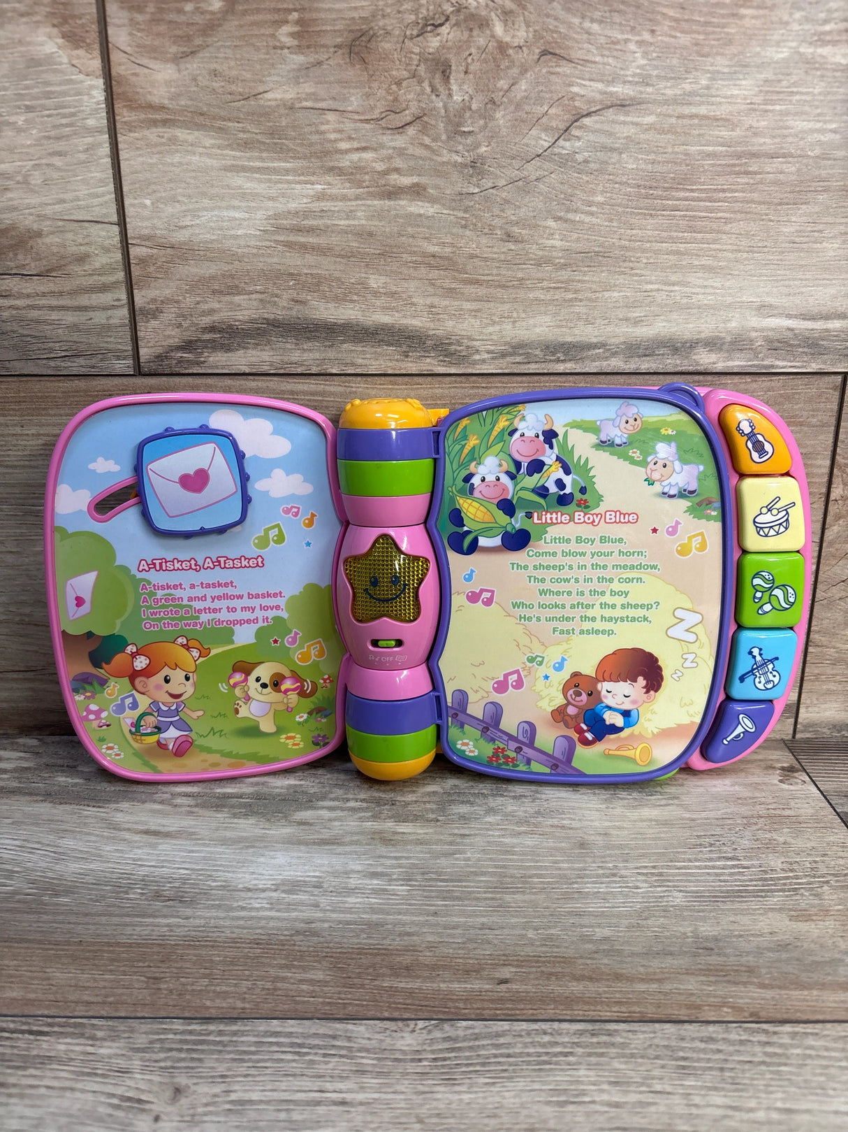 VTech Musical Rhymes Book, Pink