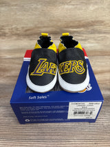 NEW Robeez NBA Lakers Soft Sole Shoes sz 1/2c