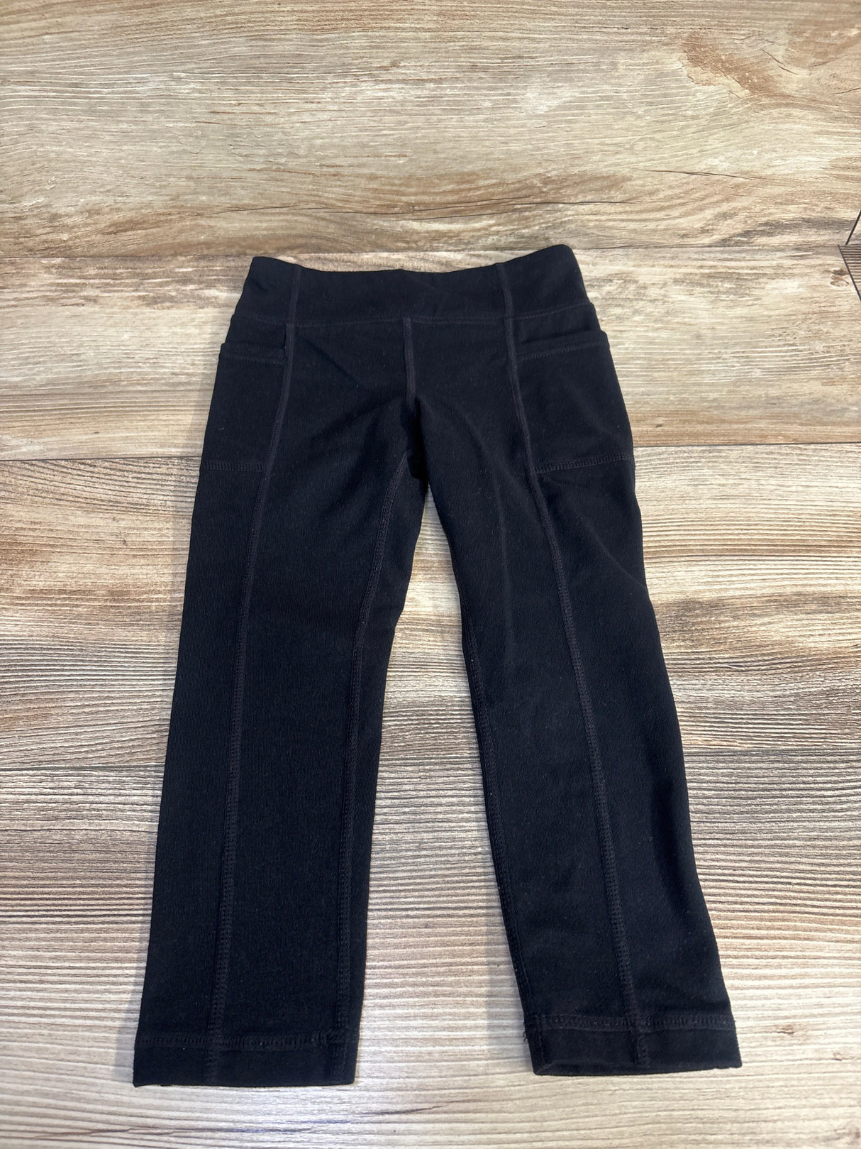 Primary Active Pocket Leggings in Solid Black sz 4T