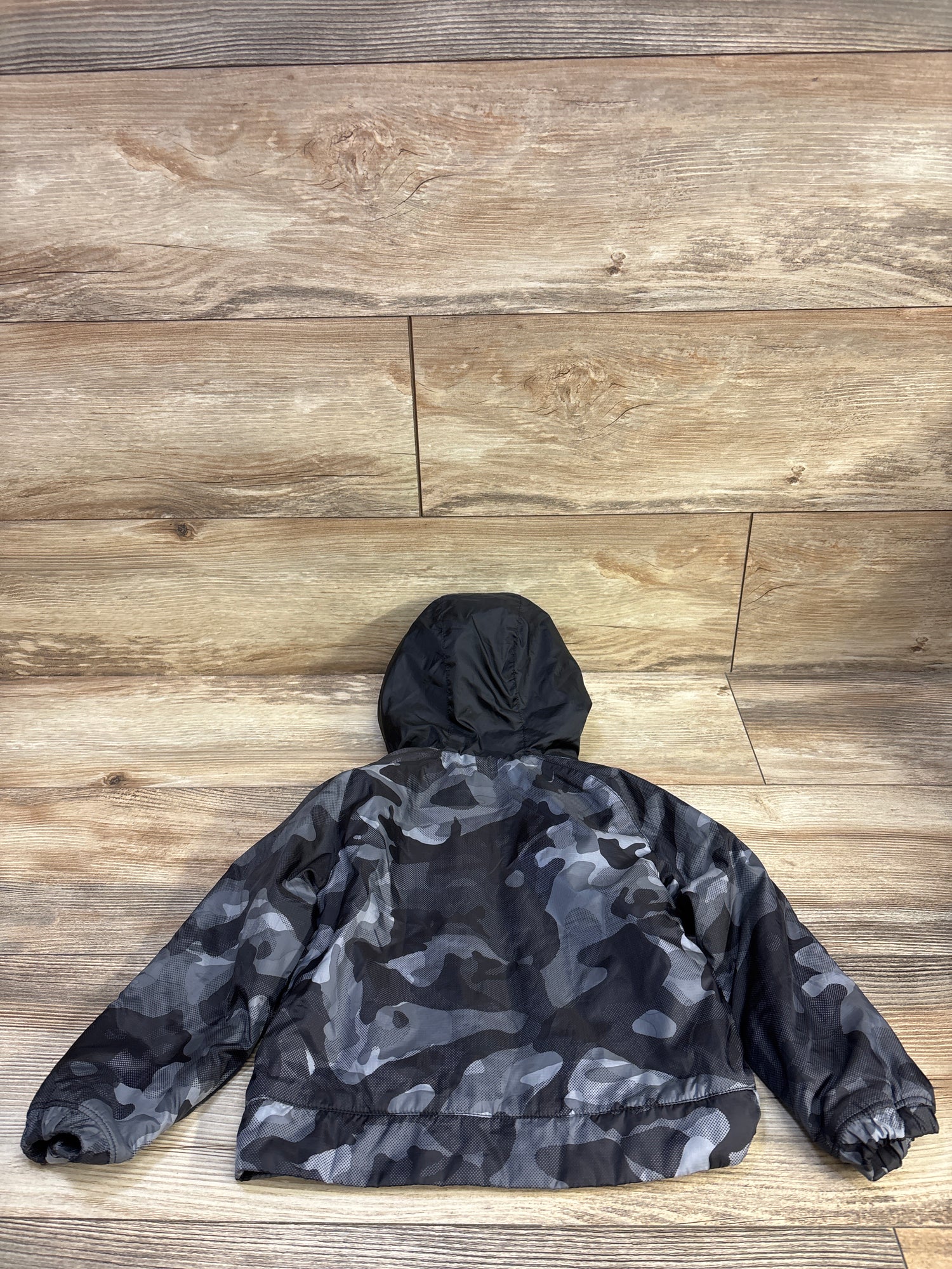 Nike Fleece Lined Windrunner Hooded Jacket Black sz 2T