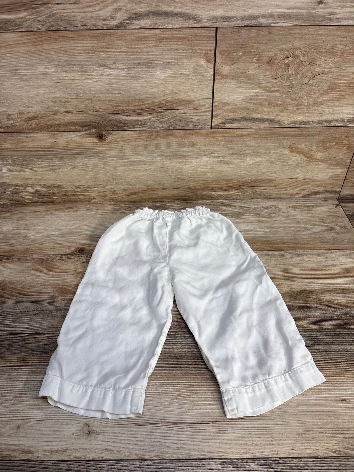 Zara Drawstring Joggers White sz 18-24m