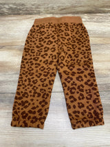 NEW Okie Dokie Brown Leopard Print Jogger Pant sz 12m