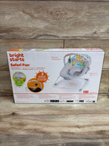 NEW Bright Starts Safari Fun Vibrating Baby Bouncer