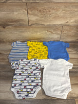 Member's Mark Baby Favorite 5pk Bodysuits White sz Newborn